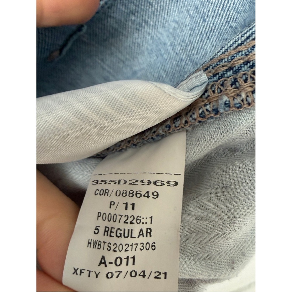 Hollister Ultra High Rise 80's Mom Jeans Vintage Stretch Button Fly Blue Denim - Picture 12 of 15